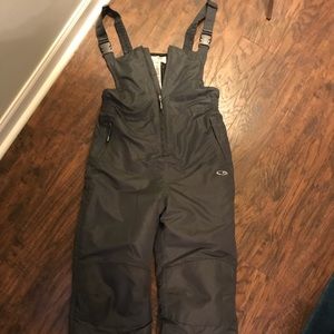 C9 Boys Snow Bibs in gray, size XL(16-18)